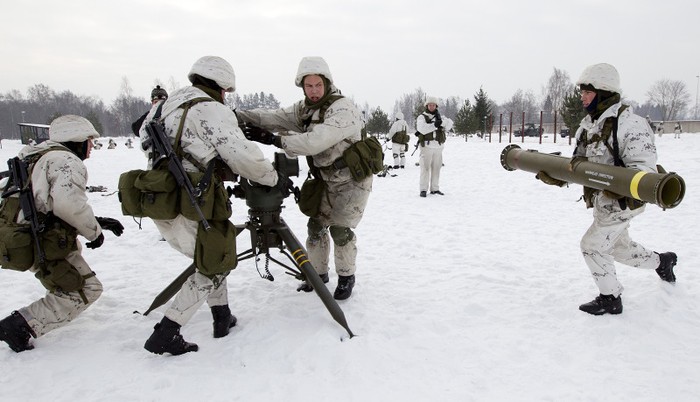 Tên lửa chống tăng TOW của quân đội Estonia